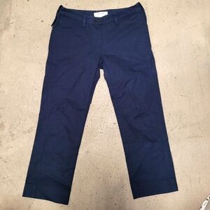 CHRISTIAN DIOR COTTON CROP PANTS
